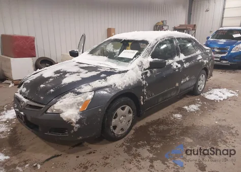 2007 Honda Accord 2.4 Lx из США, поврежденный, VIN 1HGCM564X7A229333